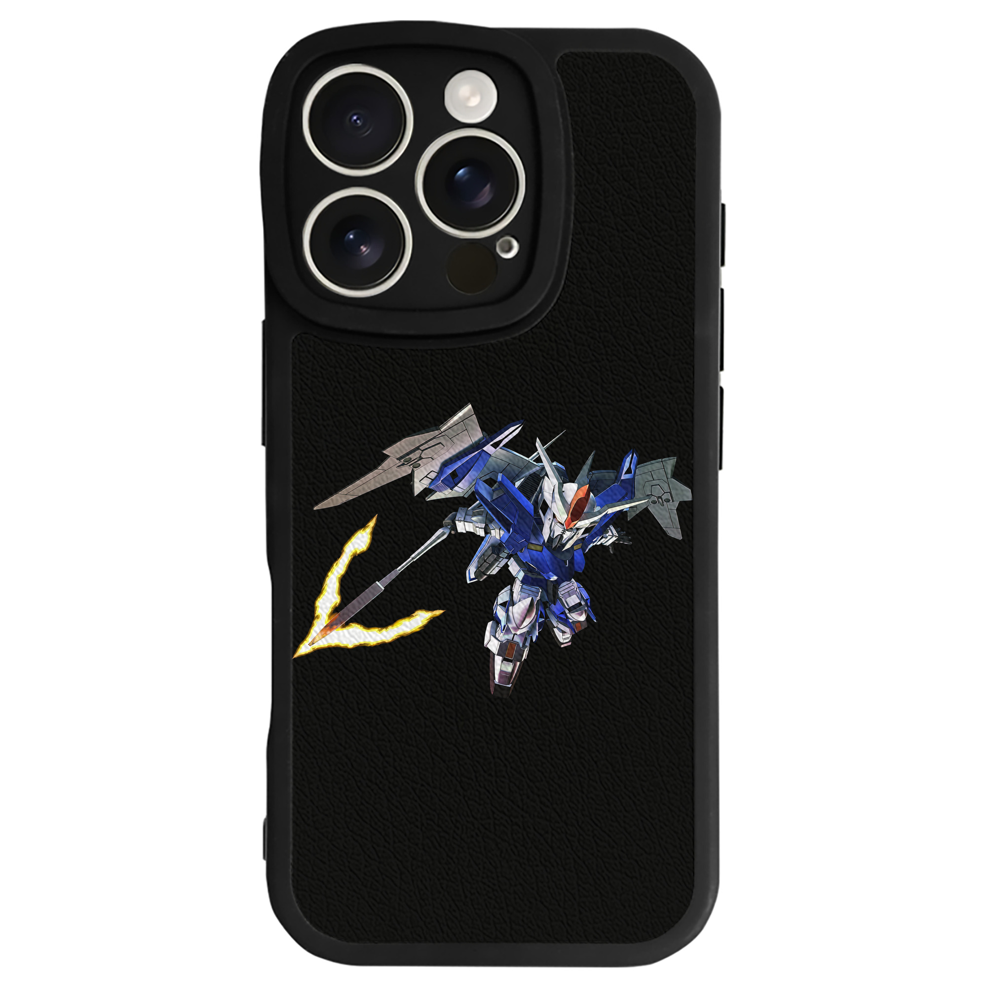 （画像用） 機動戦士ガンダム Mobile Suit Gundam 【iPhone 16シリーズ対応】シリコンスマホケース（レザー調） 材質：シリコン